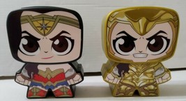 2 Wonder Woman 1984 Movie Cups WW84 New Dc Comics Warner Bros Regular Gold Suit - $32.50