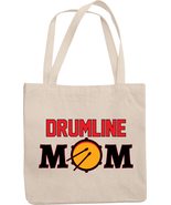 Make Your Mark Design Drumline Mom Awesome Reusable Tote Bag For A Percu... - £16.98 GBP