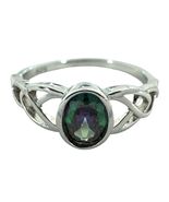 Women's Solitaire ring .925 Silver 485735 - $39.00