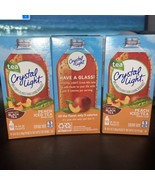 3 Boxes Crystal Light On-the-Go Peach Iced Tea 10 Pk Made W/ Black Tea D... - €12,76 EUR