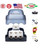 Forged Brass 3-Way Power/Ground Distribution Block - Connect Multiple Am... - $403.20 MXN