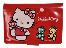 Vintage Sanrio 1994 Hello Kitty Snap Plastic Wallet *New* - $27.09