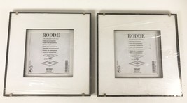 2 Ikea RODDE Picture 3D Shadow Boxes 5.5 x 5.5" Opening with Glass NEW Sealed - $39.59