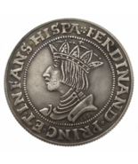 Ferdinand I 1563 Crowned Bust Restrike Art Medal Historical Collectible - $13.27
