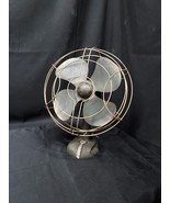 1930s 40s F.A. Smith Arctic Aire Air Fan Art Deco Dark Green For Parts /... - $59.99
