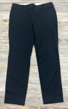 J Crew Mercantile Black Chino Crop Twill Pants Size 4 Cotton/Elastane  #... - £9.49 GBP