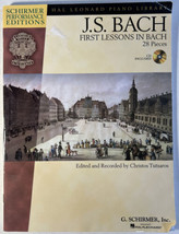 First Lessons in Bach - 28 Piano Pieces Sheet Music &amp; CD - 2009 Song Book - £9.35 GBP