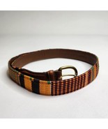 Kente Brothers African Embroidered Belt Made in New England USA Size 34 ... - €25,69 EUR