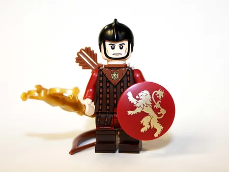 SLK Lannister Archer Knight Game of Thrones Soldier Limited Edition Mini... - $7.80