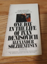 One Day in the Life of Ivan Denisovich by Aleksandr Solzhenitsyn (1972, Trade... - £3.99 GBP