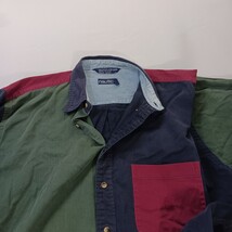Nautica RN#67835 Men's XL Multicolor Long Sleeve Button-Down Shirt Collar Shirt image 13