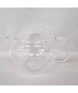 Gourmia Craft Tea Square Pot &amp; Coffee Brewer GTC8000 Glass Replacement Part - $24.70