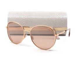 NEW JIMMY CHOO FELINE/S DDB COLD COPPER PINK AUTHENTIC SUNGLASSES 58-17 - £160.82 GBP