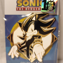 Shadow The Hedgehog Limited Edition Collectible Enamel Pin Official Soni... - $16.89