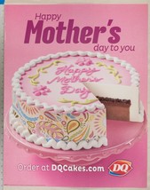 Dairy Queen Poster Happy Mother's Day 22x28 dq2 - £63.65 GBP