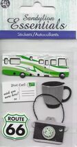 Travel Trailer Bus Road Trip Camera Sightsee Explore Driving Sandylion S... - $6.92