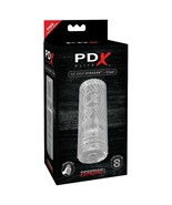 PDX ELITE EZ Grip Stroker Clear - $24.72