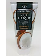 Hair Masque Coconut Milk &amp; Honey Infused with Avocado Oil 5fl oz (142 ml... - $13.85
