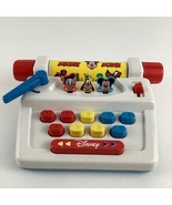 Disney Carry Around Type N Play Typewriter Preschool Activity Toy Vintag... - $52.50 CAD