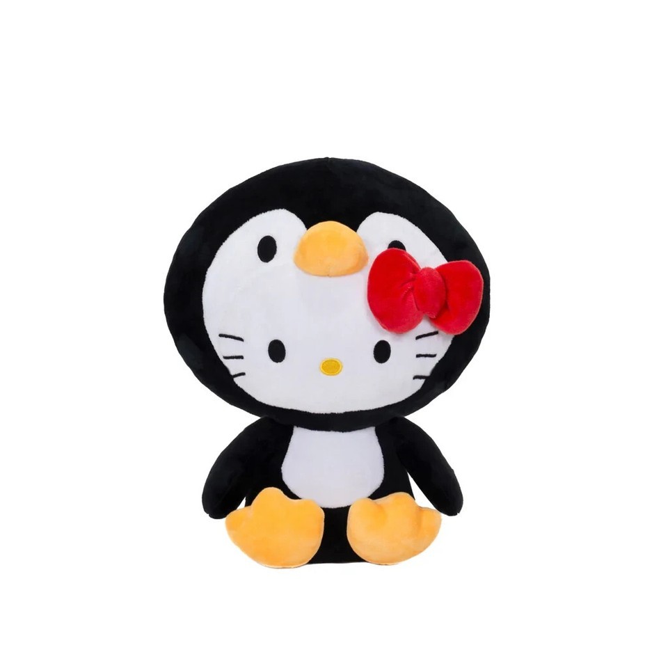 Hello Kitty Plush Toy Penguin 6 inch Tall Super Cute Gift Sanrio NWT - $15.67