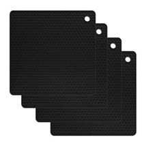 Silicone Trivets for Hot Dishes, Pots and Pans, Hot Pads for Kitchen, Se... - £22.34 GBP