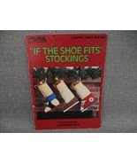&quot;If the Shoe Fits&quot; Stocking Pattern Saddle Shoe Docksider High Top Chris... - £14.89 GBP