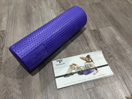 Power Tube Pro Yoga Roller Physio Pilate Home Massage + Exercise Guide - £13.85 GBP