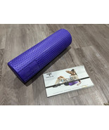 Power Tube Pro Yoga Roller Physio Pilate Home Massage + Exercise Guide - £13.85 GBP