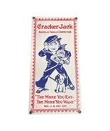 Cracker Jack Ande Rooney Porcelain Sailor Boy Sign Heavy Enamel 1986 - £25.30 GBP