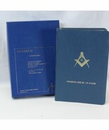 Bible &amp; King Solomon&#39;s Temple in Masonry 1968 w/Original Box Evergreen L... - $68.59