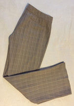 TAHARI Women Career Work Twill Stripe Bootcut Dress Slacks Trouser Pants... - £17.42 GBP