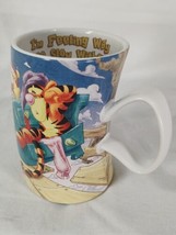 Curved Tigger Coffee Mug Way Too Slow Without First Cup Of Joe Disney Store 14Oz - £10.95 GBP