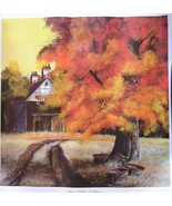 2 AUTUMN ART PRINTS STALLINGS SARON ARTHUR KAPLAN NYC 14*14 CIRCA 1970&#39;S - $67.54 CAD