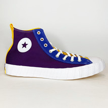 Mens Converse Shoes Sz 12 Not A Chuck Night UNT1TL3D HI Purple Deep Emer... - £29.86 GBP