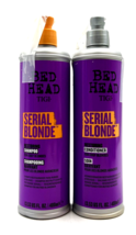 TIGI Serial Blonde Restoring Shampoo & Conditioner/Edgy Blondes 13.53 oz Duo - $27.67