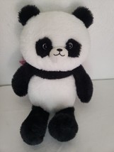 Kellytoy Cuddle Flying Friends Panda Bear Pink Wings Plush Stuffed Animal - £19.33 GBP