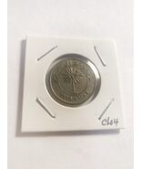 Bahrain 100 Fils Coin Palm Tree Design Arabic Text Vintage Collectible - $64.57 MXN