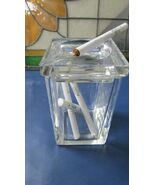 Van St Lambert Cigarette Crystal Cigarette Ashtray Holder  - €106,05 EUR