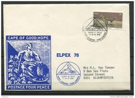 South Africa 1976 Cover  Special Cancel Elpex 76 - £4.67 GBP