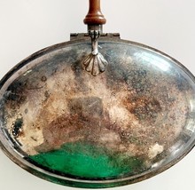 Silent Butler Ashtray Crumb Collector Silver Plated 1950-60s Collectible... - €30,24 EUR