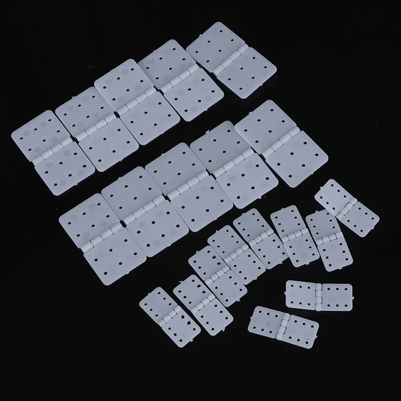 10pcs/lot White Hinge Linker Plastic for RC Airplane Aircraft Helicopt - $10.60+