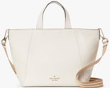 Kate Spade Rosie Satchel Ivory Leather KC741 NWT Parchment White $449 Re... - £144.68 GBP