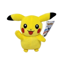 8&quot; 2013 Tomy Pokemon Pikachu Yellow Stuffed Animal Plush Toy New W/ Tag - £18.82 GBP