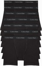 Calvin Klein Men&#39;s Underwear Cotton Classics 7-Pack Boxer Brief, Black L - £38.89 GBP