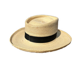 VTG La Giralda Palm Leaf Handcrafted by Maya-Quiche Indians HAT Mens Womens - £31.93 GBP