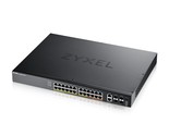Zyxel 48-Port GbE L3 Access PoE+ Switch with 6 10G Uplink (600 W) (XGS22... - £1,660.78 GBP