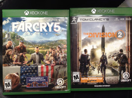 Far Cry 5 + The Division 2 Xbox One / Complete With Inserts - £9.28 GBP