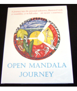 NEW SEALED OPEN MANDALA JOURNEY by Mary Campbell w/52 Mandalas Tuttle Co... - £31.63 GBP