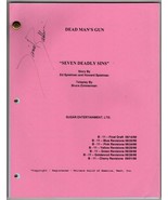 DEAD MAN&#39;S GUN Cherry Revision SIGNED By Daniel Baldwin HENRY WINKLER CO... - $3,712.70 MXN