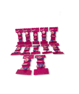 Mattel Inc. Barbie Lot of 12 Set of 3 Hard Plastic/Cloth Girl Hair Tie A... - £19.88 GBP